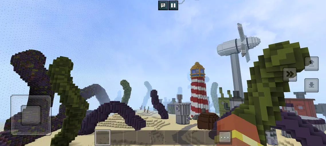Lokicraft Spongbob world Screenshots