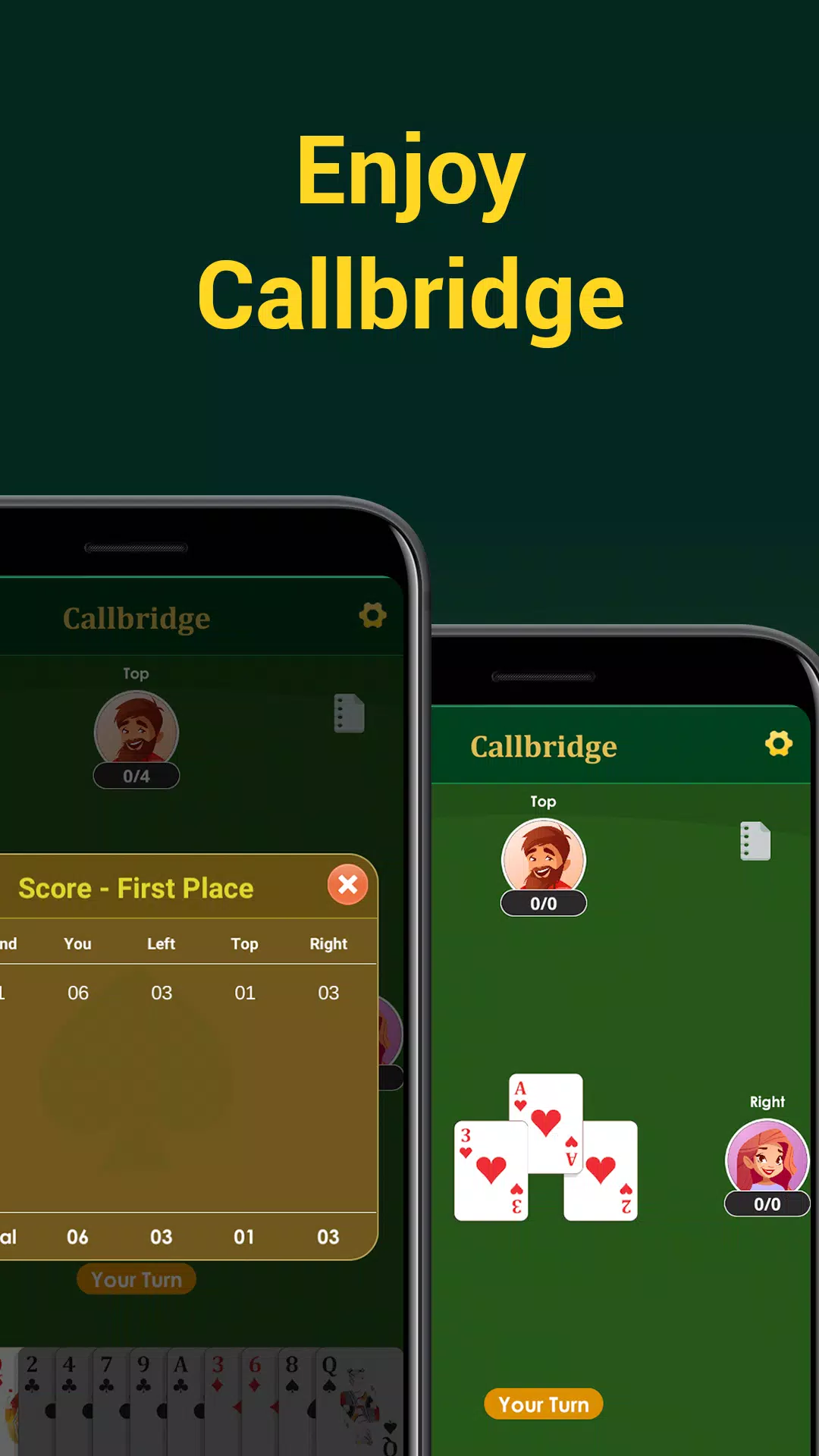Call bridge offline & 29 cards Screenshots