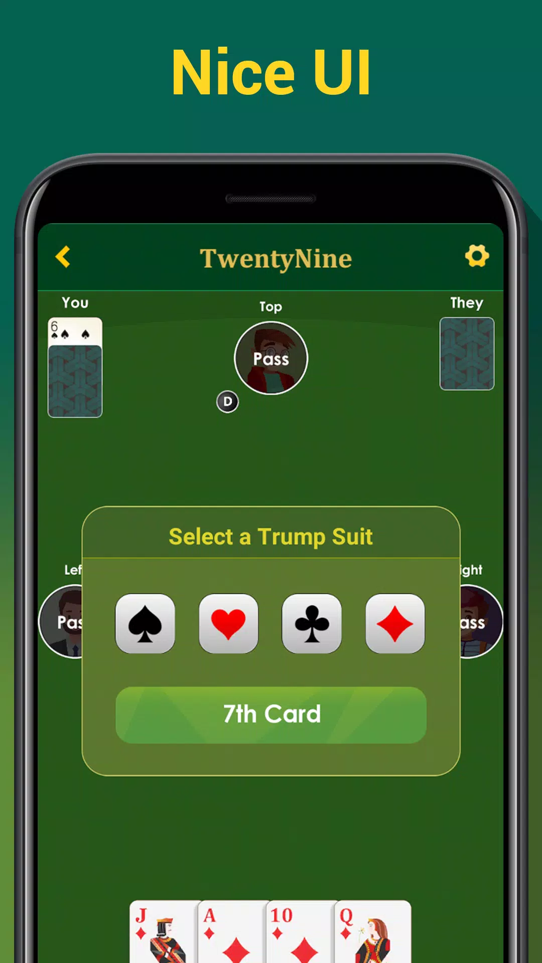 Call bridge offline & 29 cards Screenshots