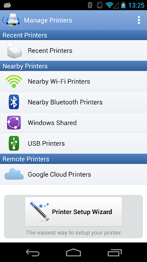 PrintHand Mobile Print Screenshots