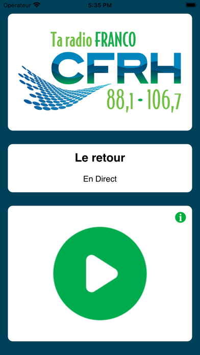 CFRH 88.1 Screenshots