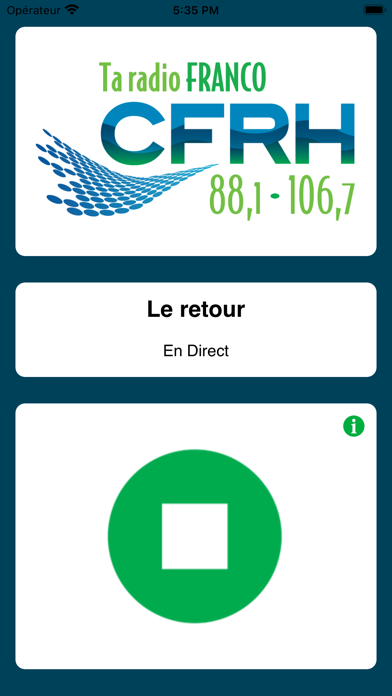CFRH 88.1 Screenshots