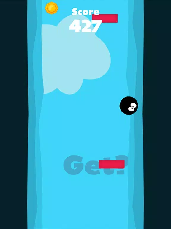 Tangkapan layar Flop Ball Jump iPad 