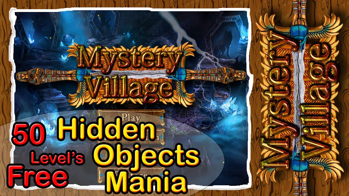 Mystery Village : City,Dark Night,Room,Jungle,Animal,Beach and Garden Hidden Objects Game Ekran Görüntüleri