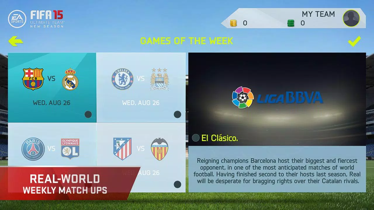 FIFA 15: UT Screenshots
