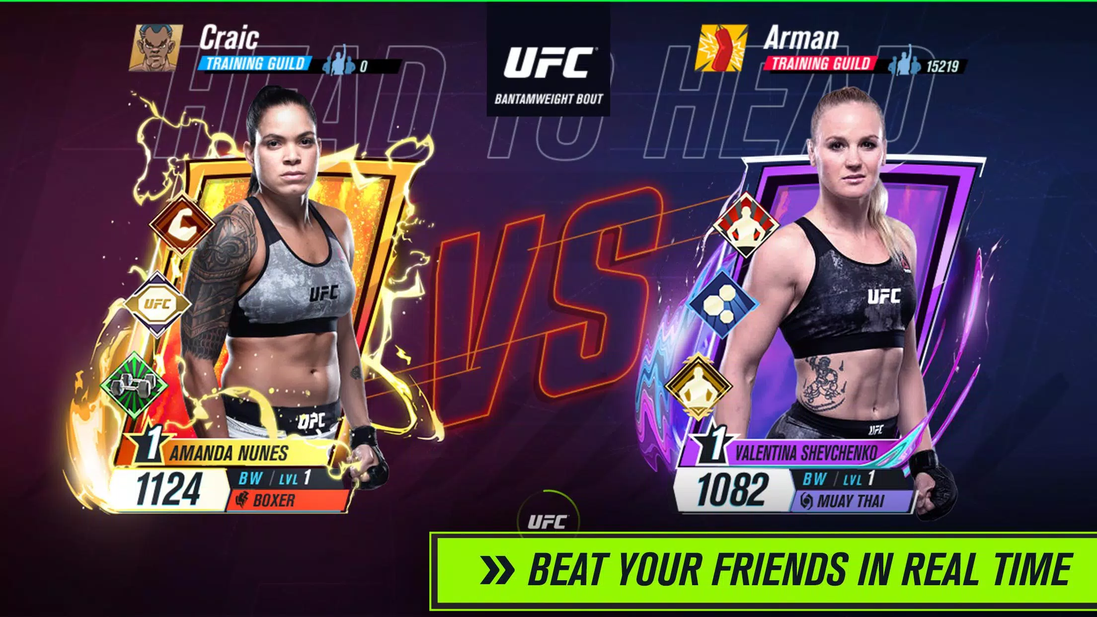 UFC Mobile 2 Beta Screenshots
