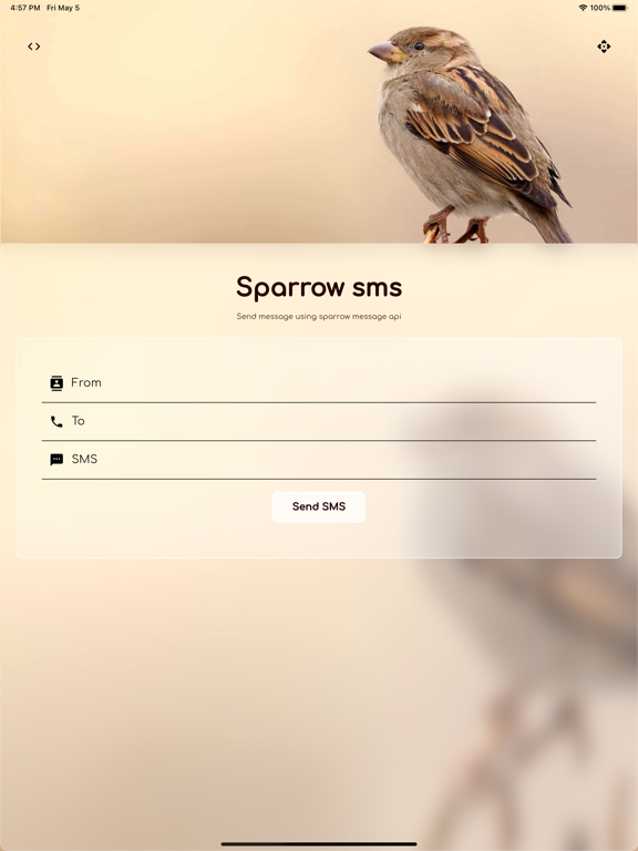 Sparrow sms iPad Screenshots