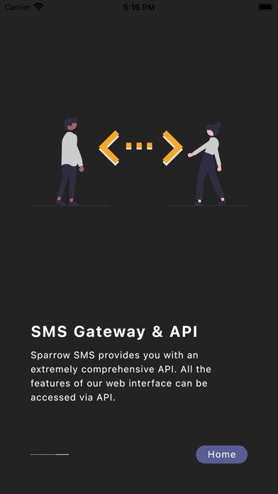 Sparrow sms Screenshots