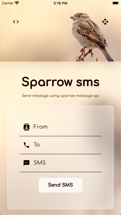Sparrow sms Screenshots