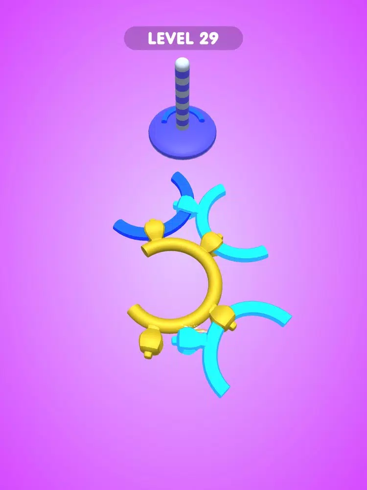 Tangkapan skrin Unlock Rings iPad 
