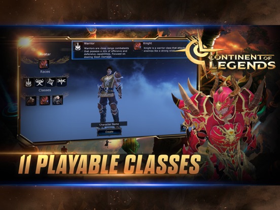Continent of Legends iPad Screenshots