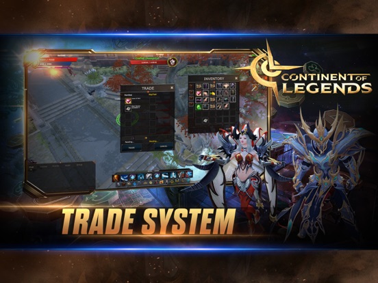 Continent of Legends iPad Screenshots