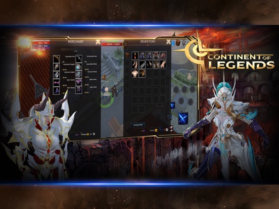 Continent of Legends iPad Screenshots