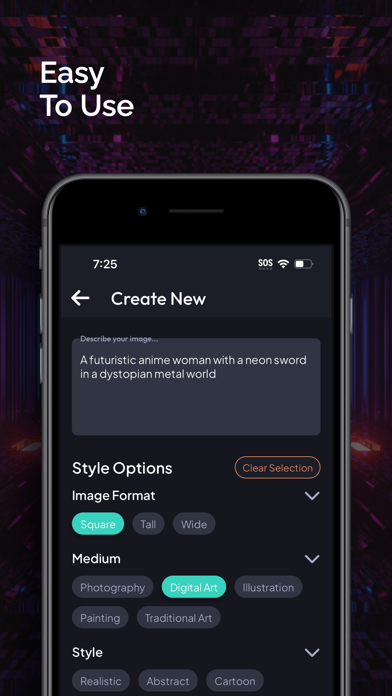 AI Art Generator: Photo, Image Ekran Görüntüleri