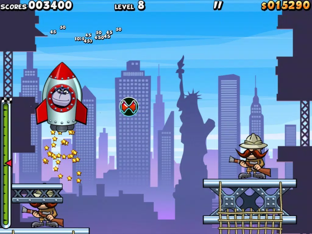 Ảnh chụp màn hình của Air Monkeys in New York iPad 