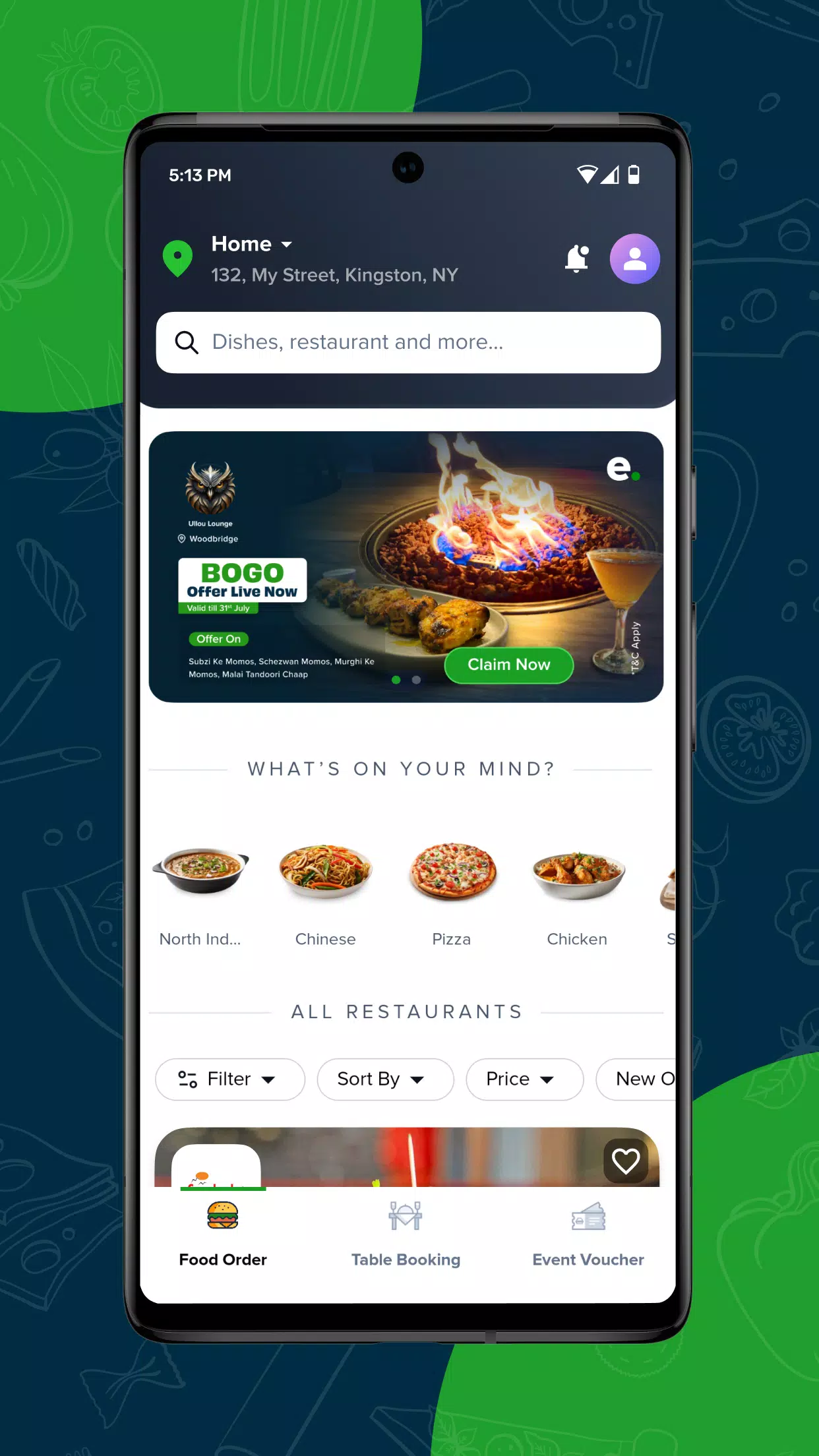 Eatance Screenshots