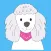 Poodle Fun Emoji Stickers