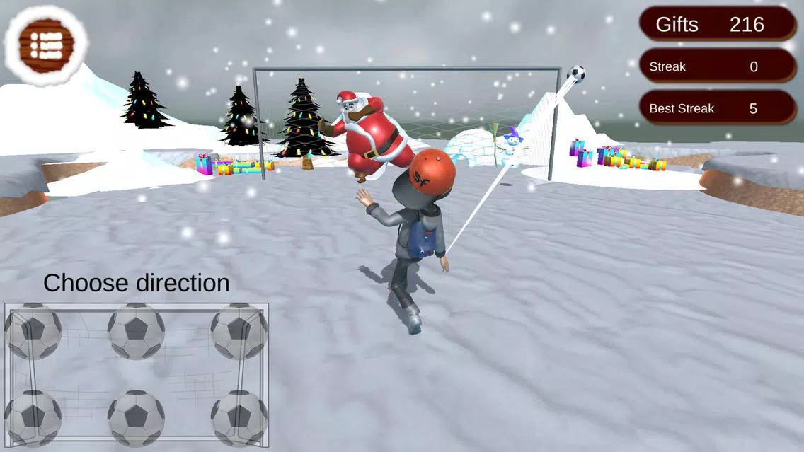 Santa Goalkeeper Screenshots