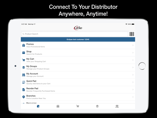 Echo Electric iPad Screenshots