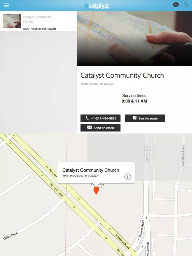 Catalyst Community Church iPad Screenshots