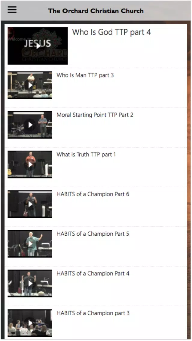 The Orchard Christian Church Screenshots