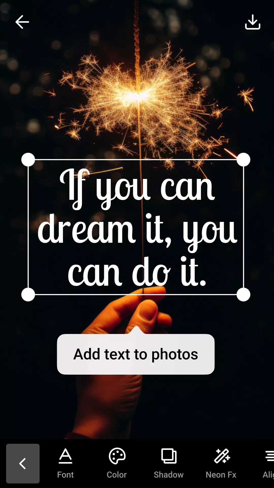 Add Text on Photo - Text Art Screenshots