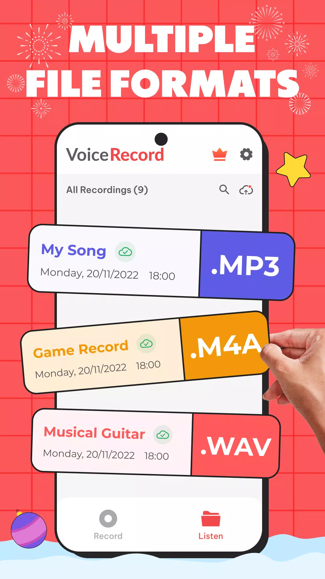 Voice Recorder Screenshots