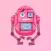 Colorful Robots Stickers