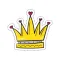 King's Crown Stickers