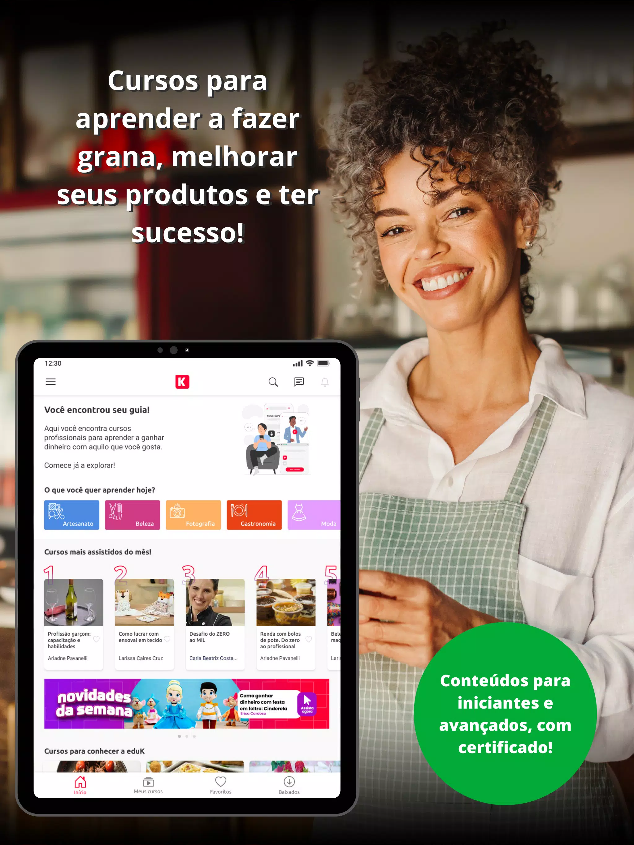 eduK - Cursos Online Screenshots