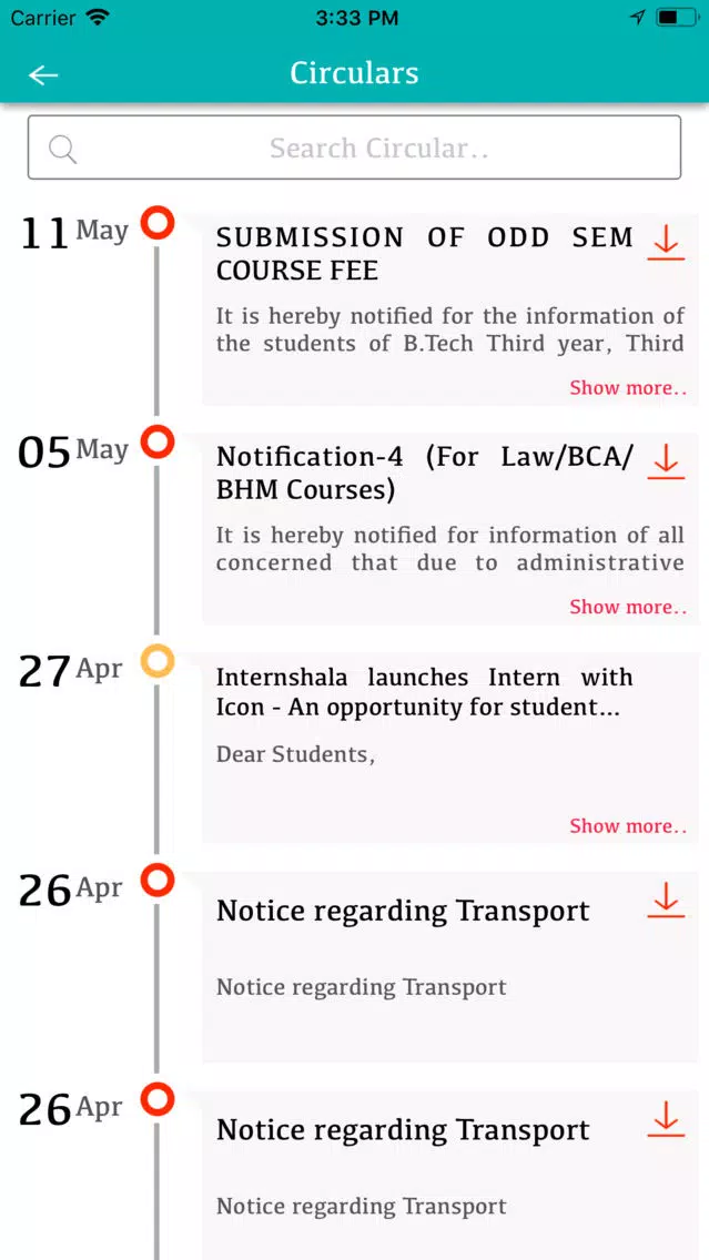 Shri Shankaracharya Campus Screenshots