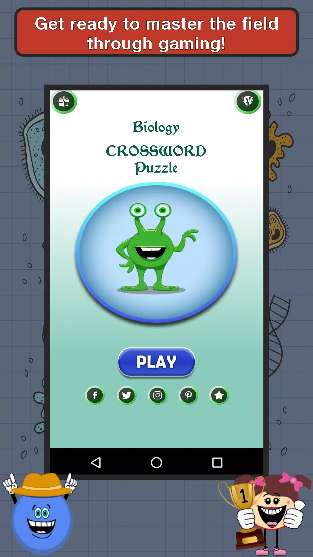 Biology Crossword Puzzle Screenshots