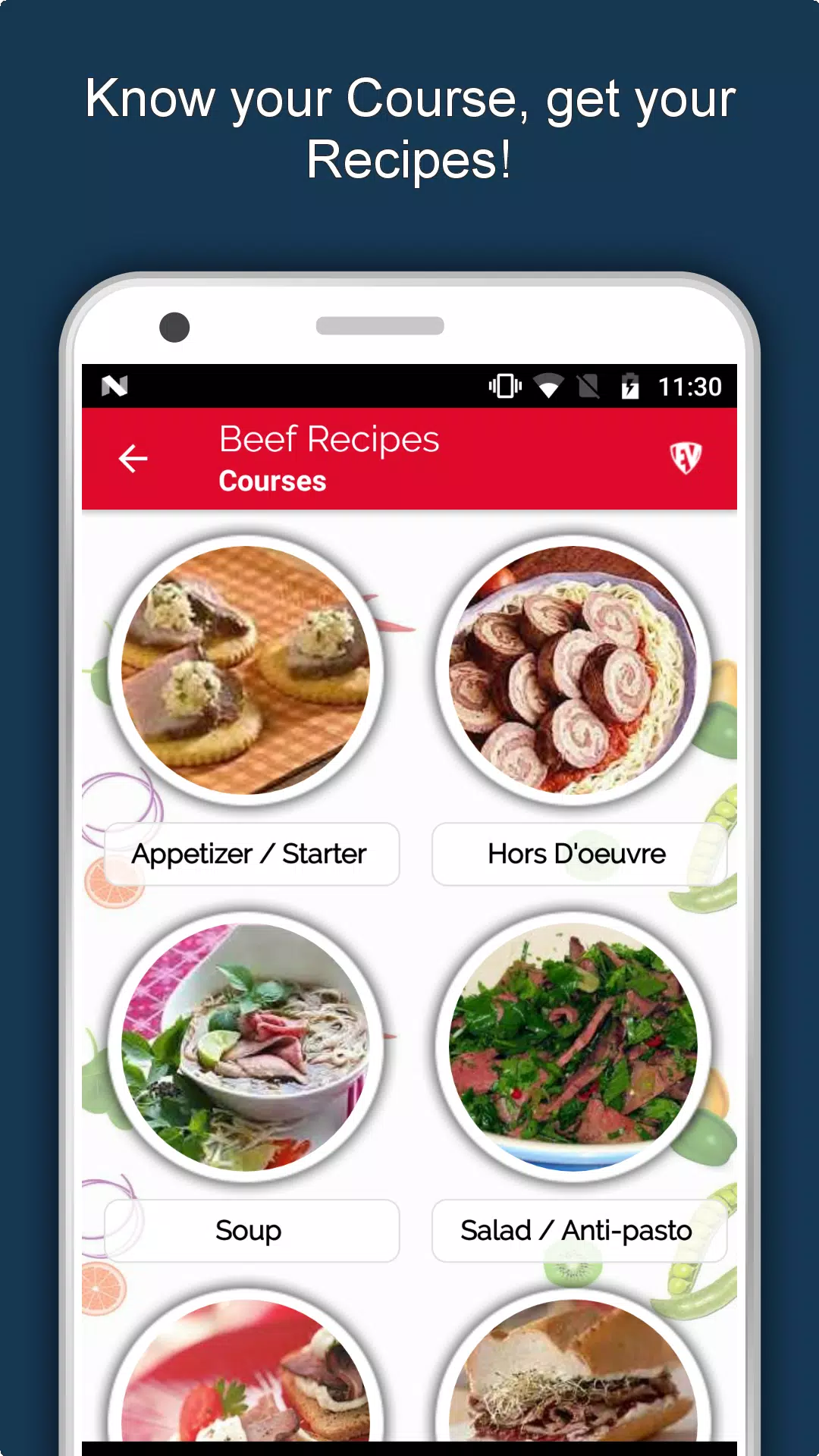 All Beef Recipes Offline Book سکرین شاٹس