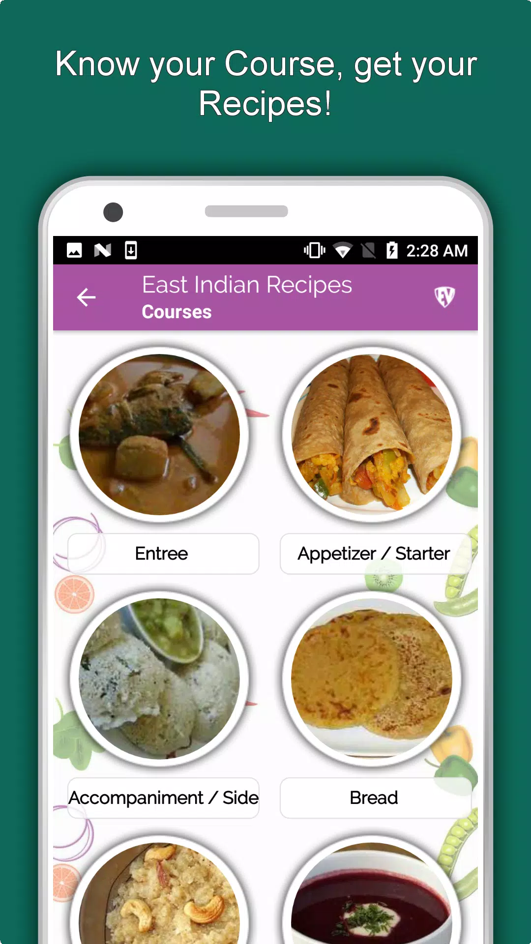East Indian Food Recipes Book Screenshots