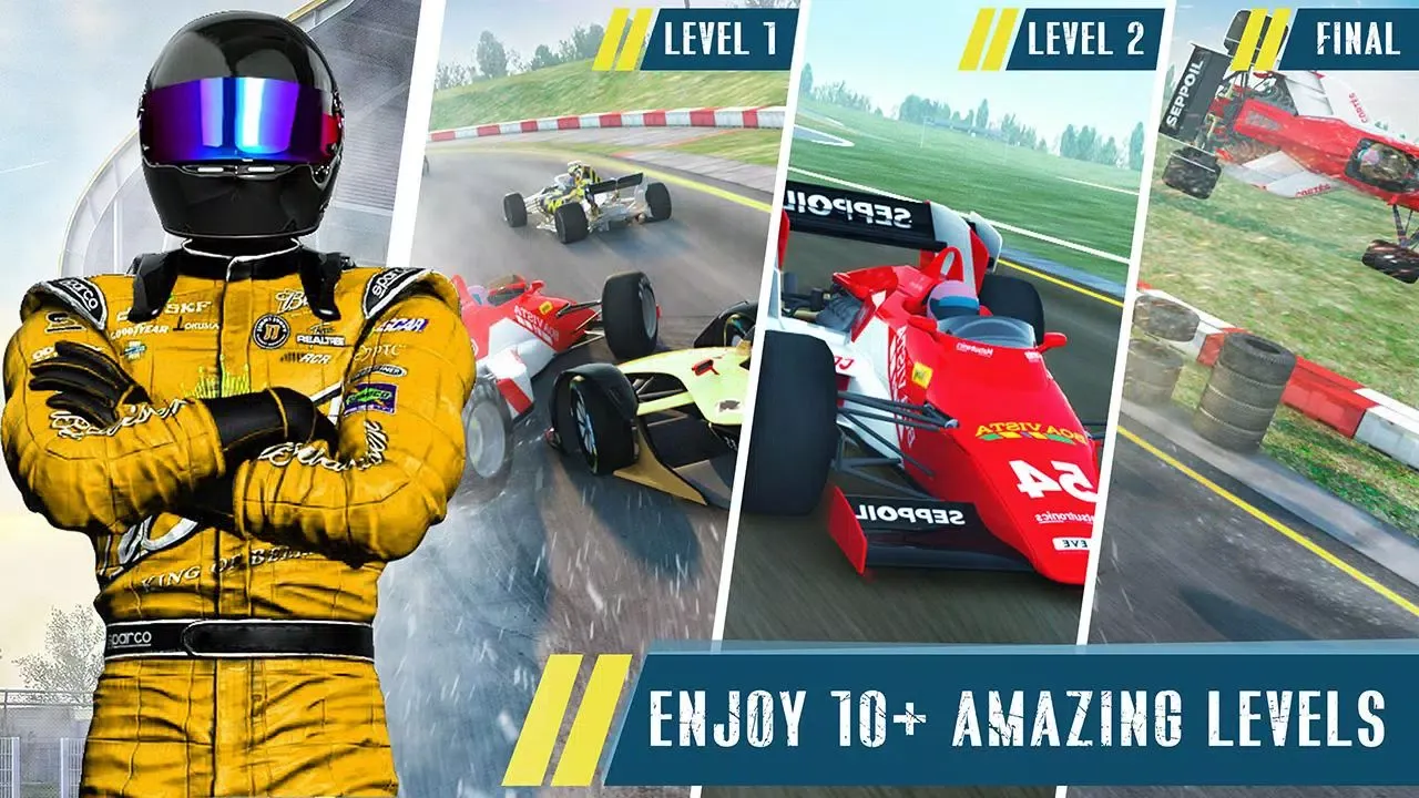 Grand Formula Car Racing Game Screenshots