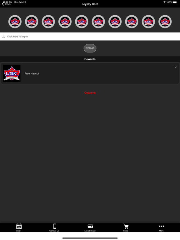 UGK BARBERSHOP iPad Screenshots