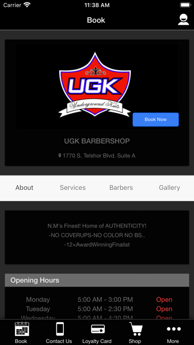 UGK BARBERSHOP Screenshots
