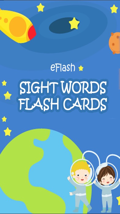 Sight Words - list of sightwords flash cards for kids in preschool to 2nd grade with practice questions Screenshots