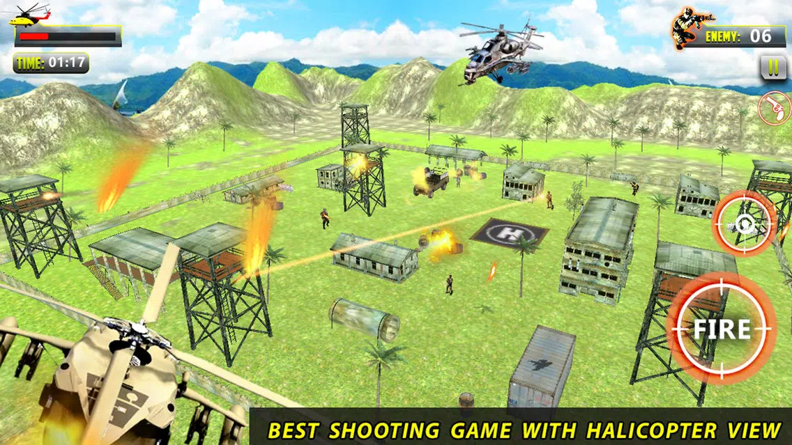 Helicopter Shooter : Warship Battle Attact 3D Screenshots