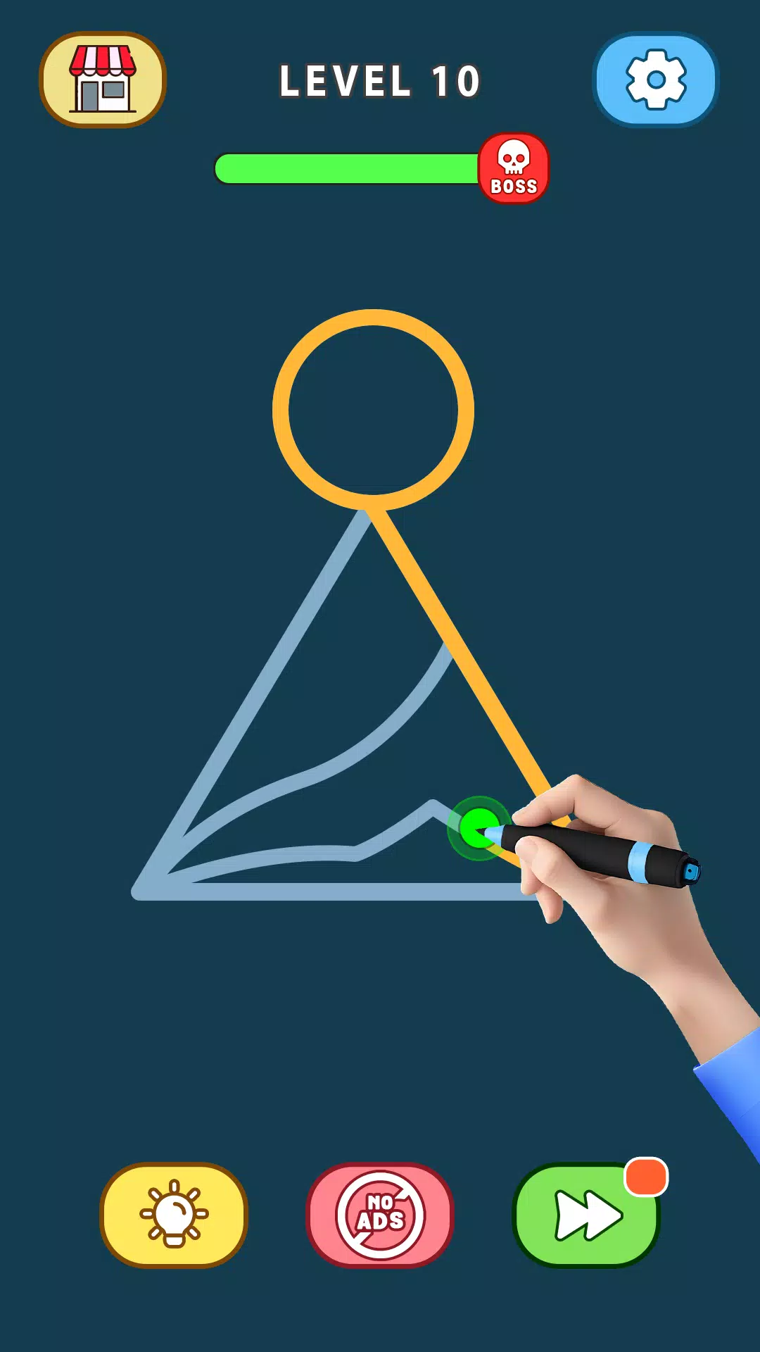 Draw Line Puzzle Game スクリーンショット
