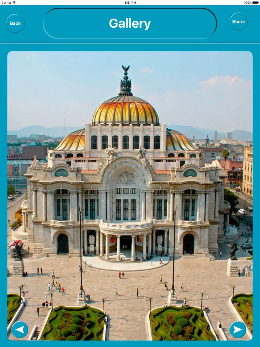 Mexico City Mexico Offline City Maps Navigation iPad Screenshots
