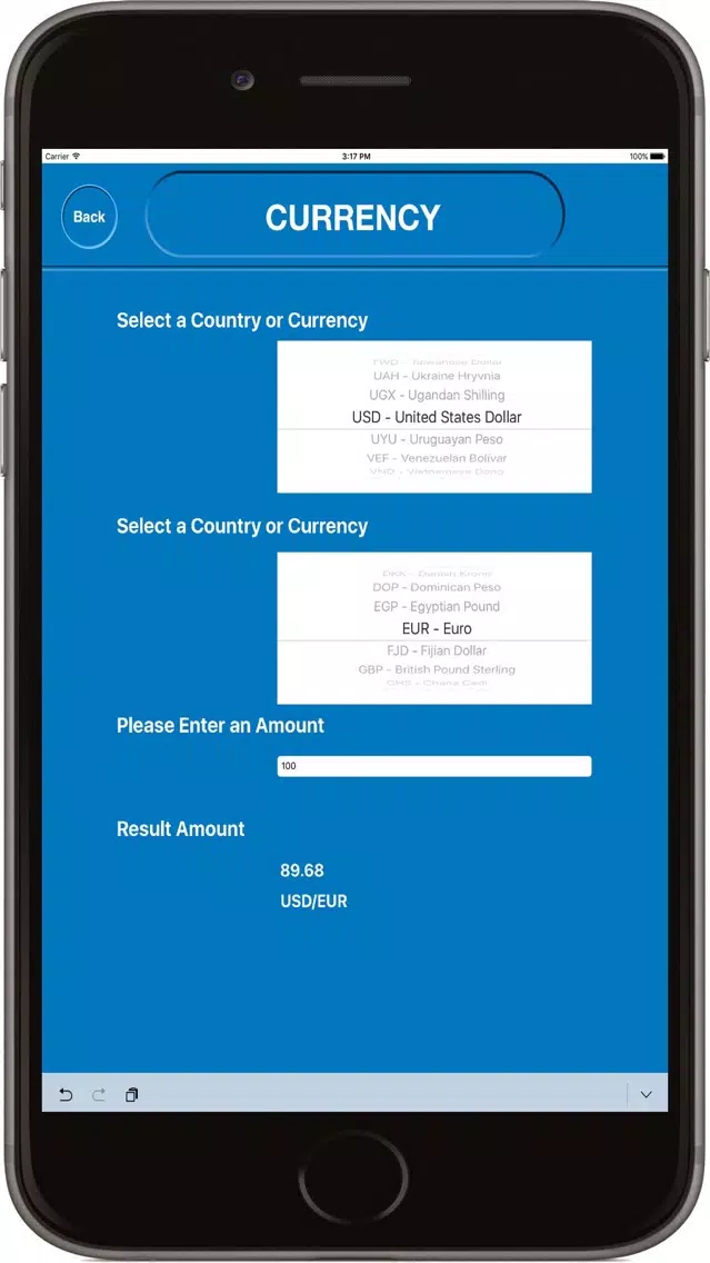 Unit to Unit Converter Screenshots