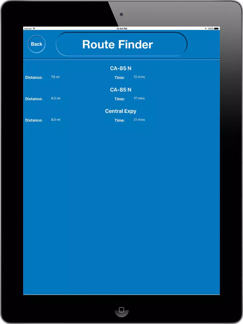 IP Address Tracker iPad Screenshots