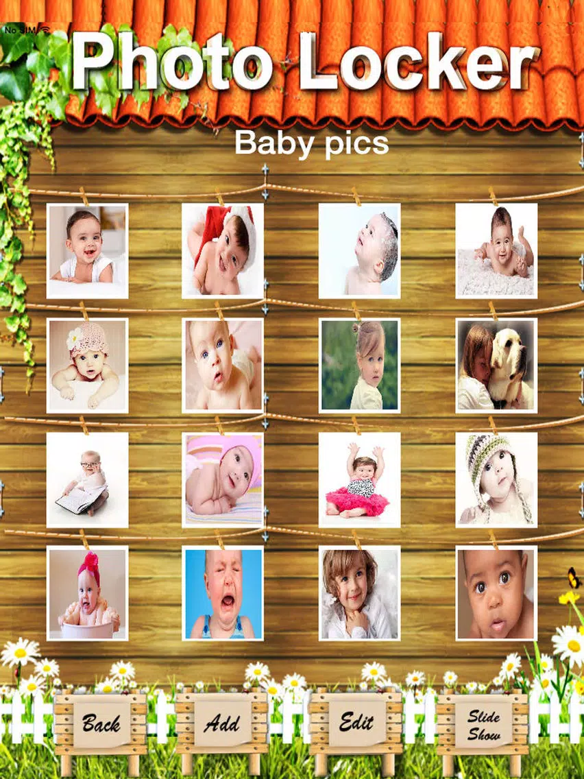 Photo Album Locker HD iPad Screenshots