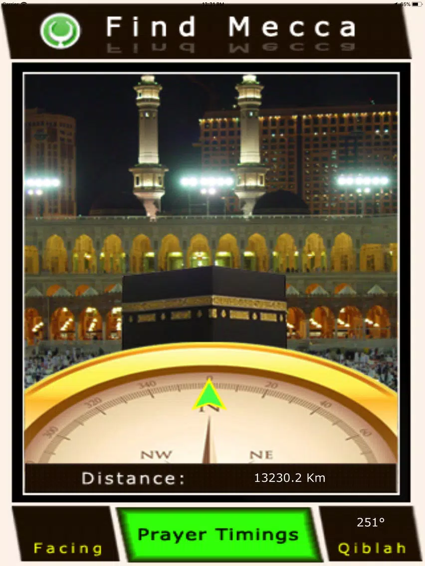 Find Mecca ( Qibla ) HD iPad Screenshots