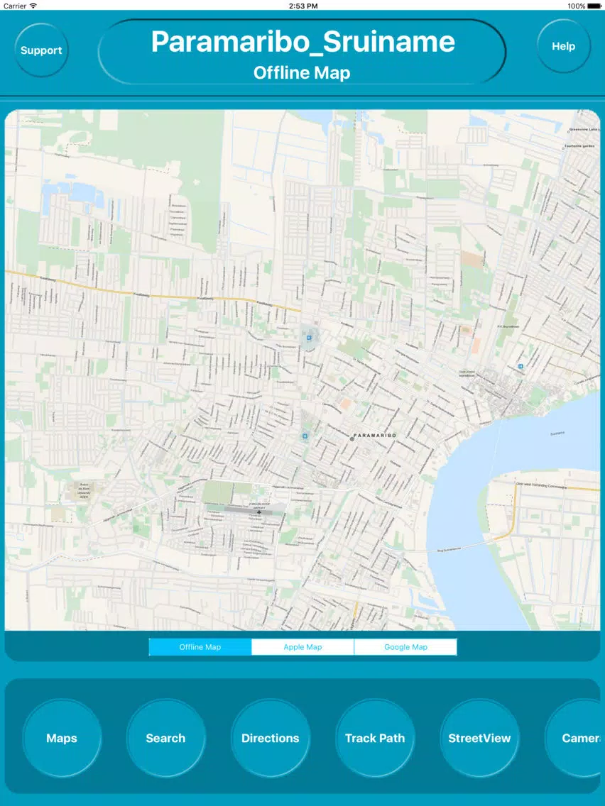 Panama City Offline City Maps with Navigation iPad Screenshots