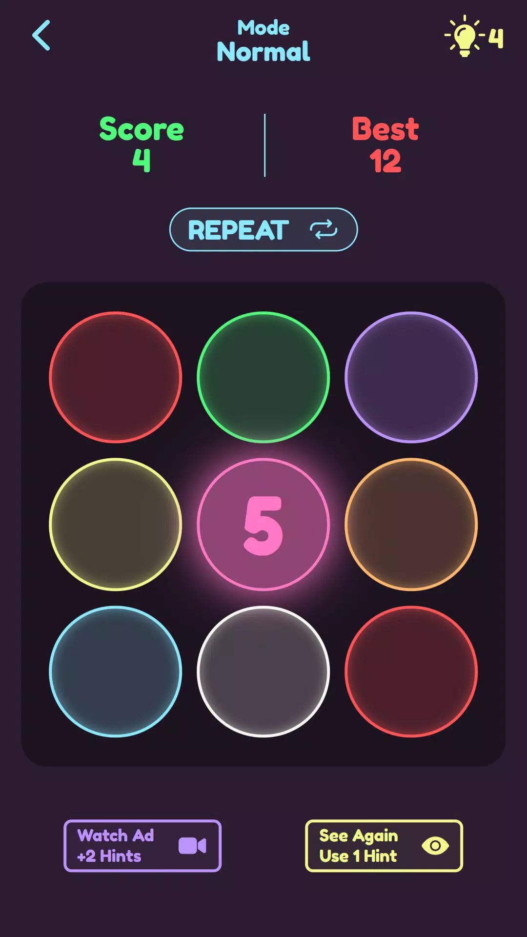 Bulbs - A game of lights Screenshots
