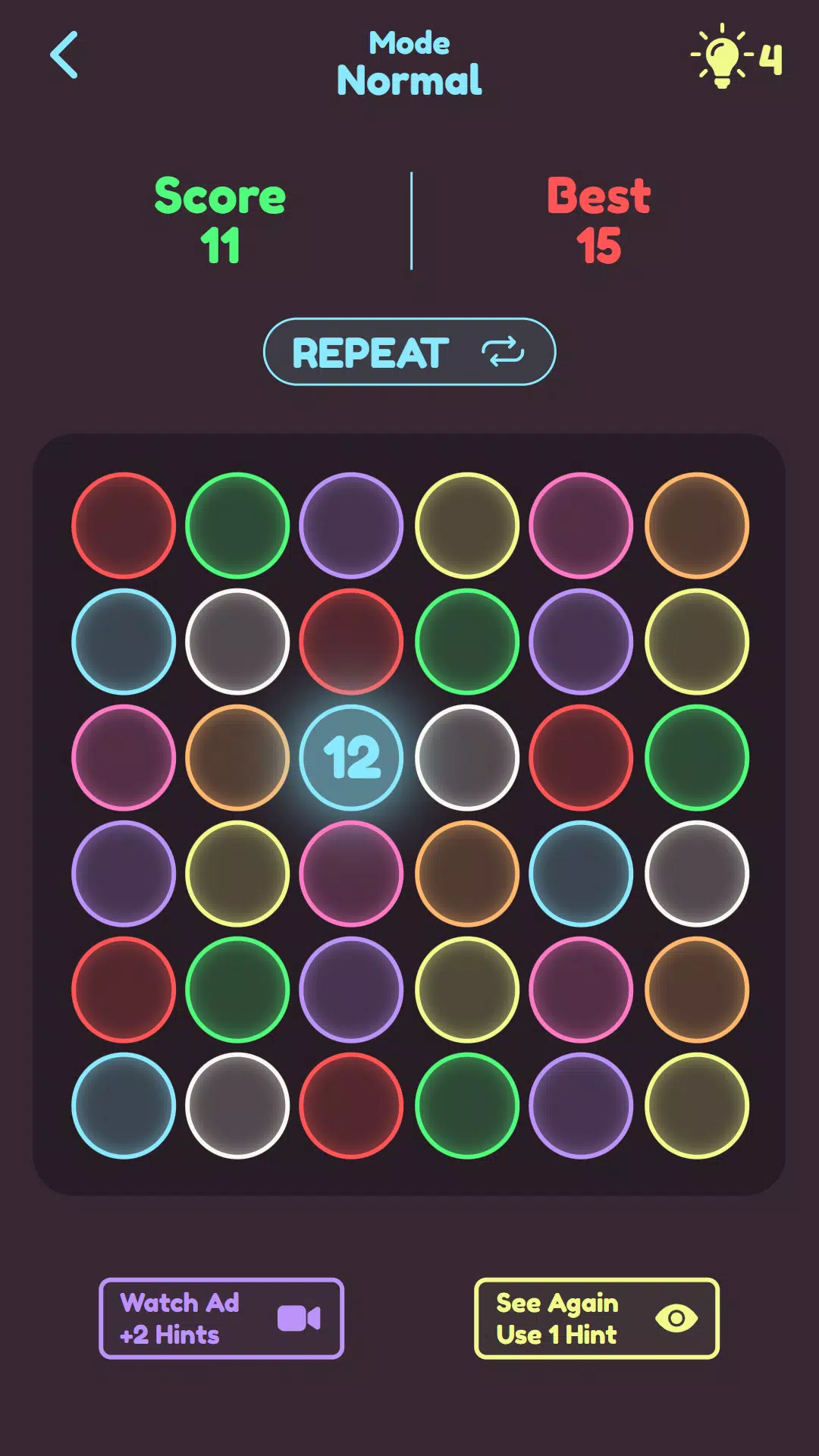 Bulbs - A game of lights Screenshots