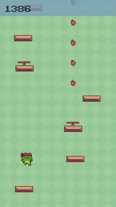 Zrzuty ekranu Double Jump - Ninja Frog