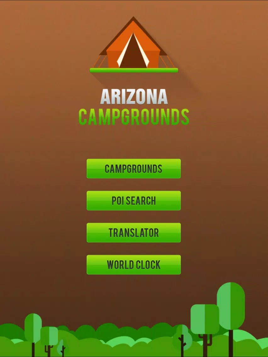 Arizona Camping Locations iPad Screenshots